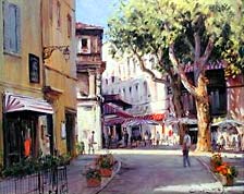 Afternoon in Arles, by George Bates.