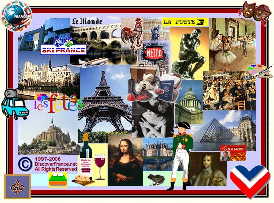 DiscoverFrance.net Splash Page